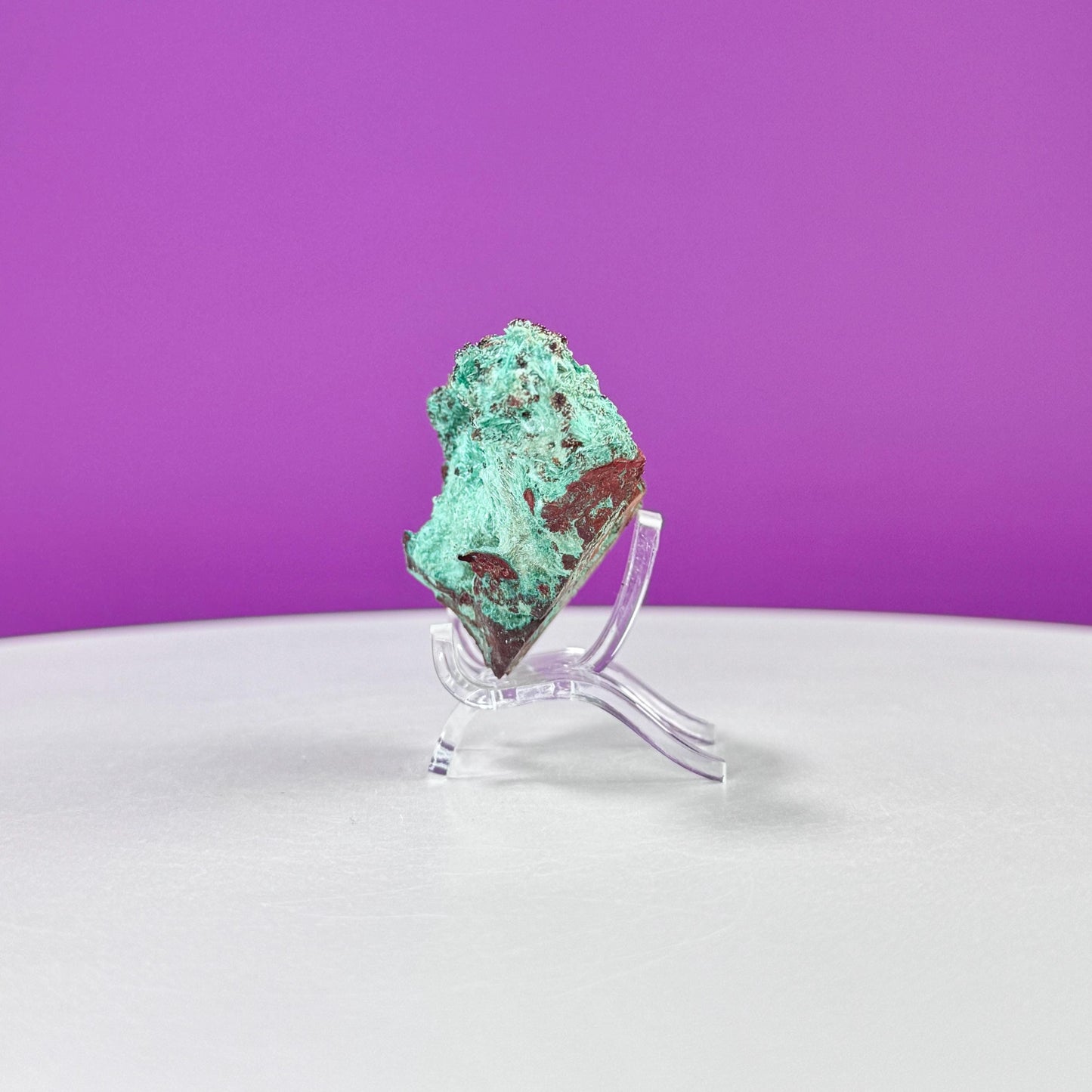 Brochantite Specimen (Mexico) (Includes Acrylic Stand)