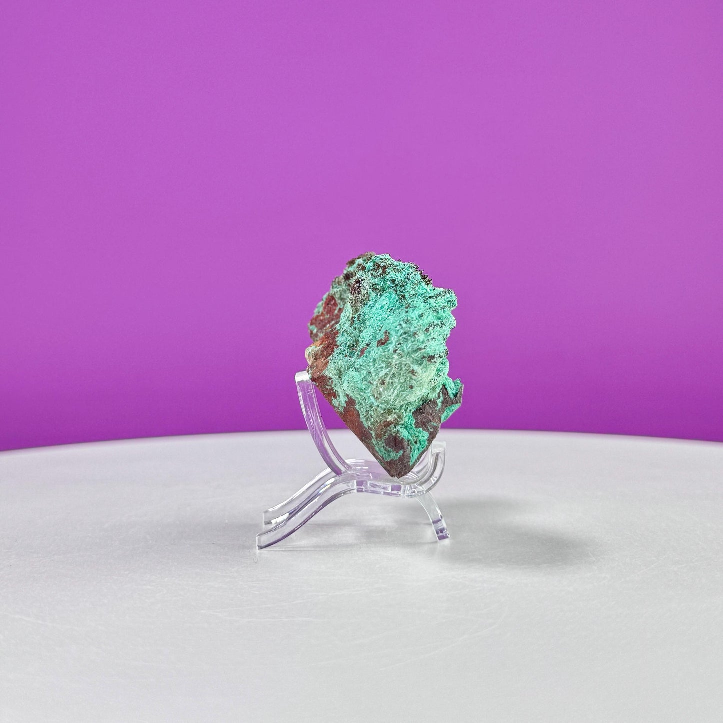 Brochantite Specimen (Mexico) (Includes Acrylic Stand)