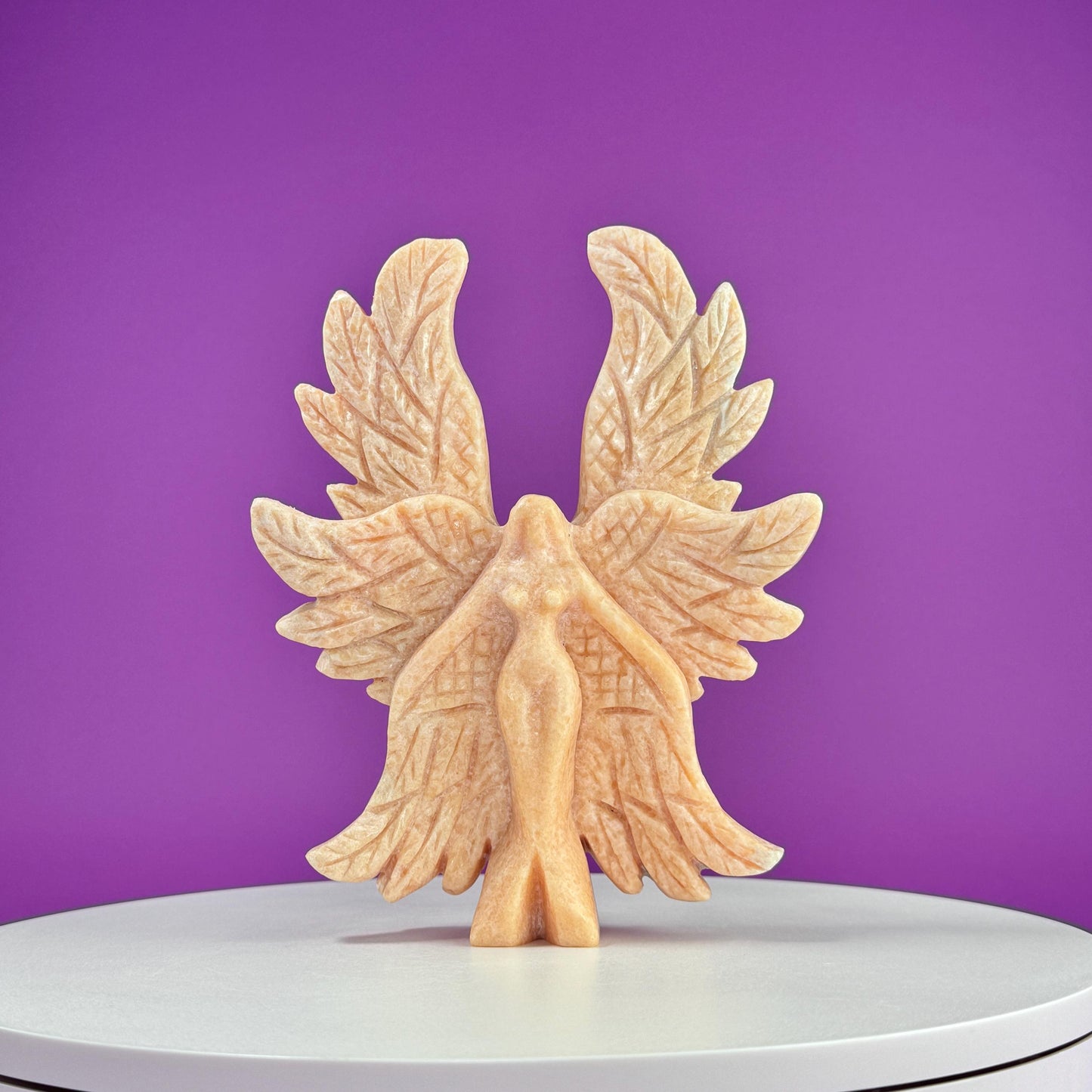 Sunstone Angel Carving