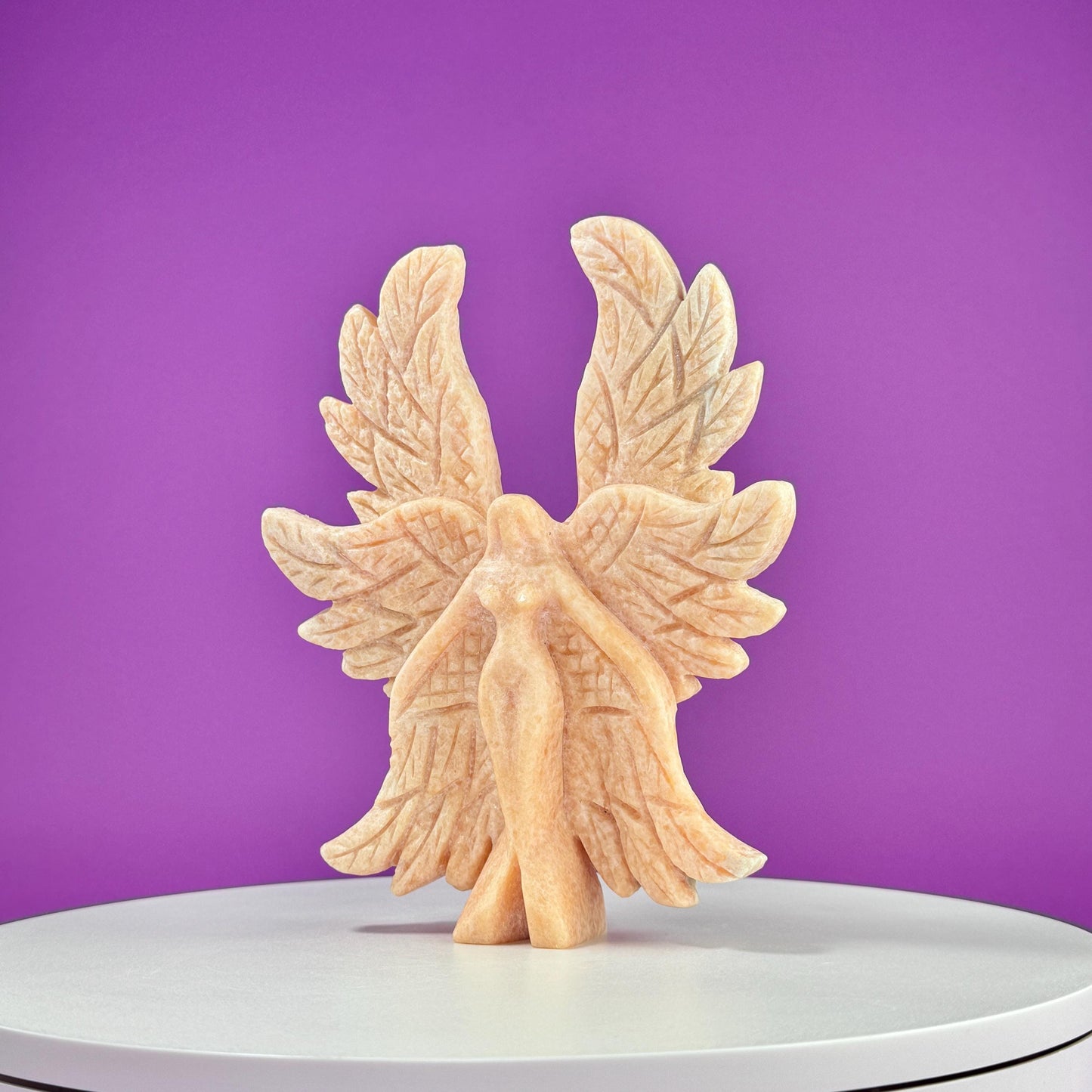 Sunstone Angel Carving