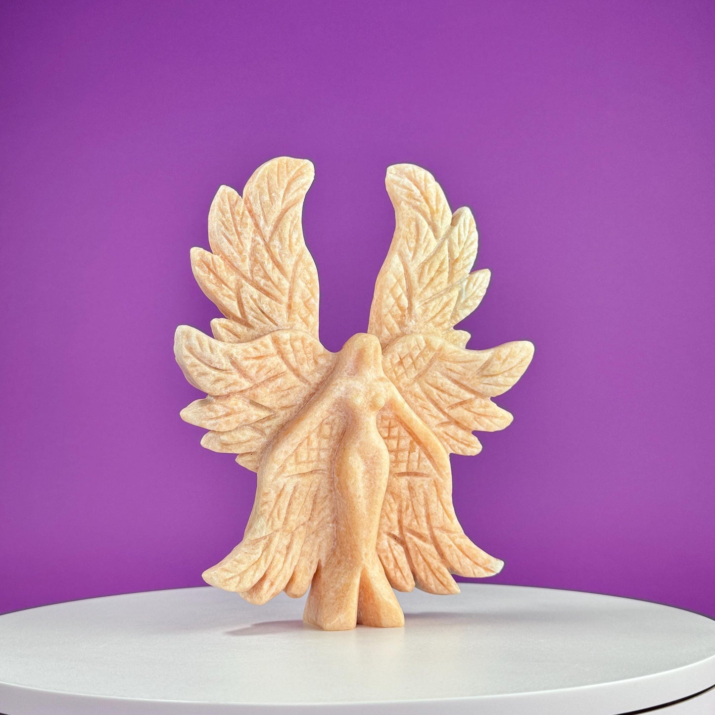 Sunstone Angel Carving