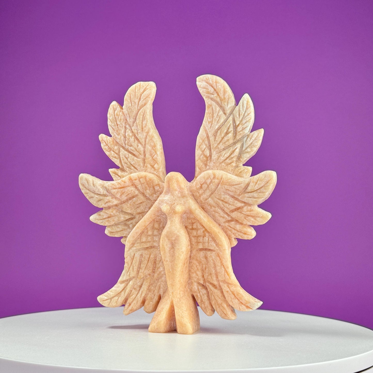 Sunstone Angel Carving