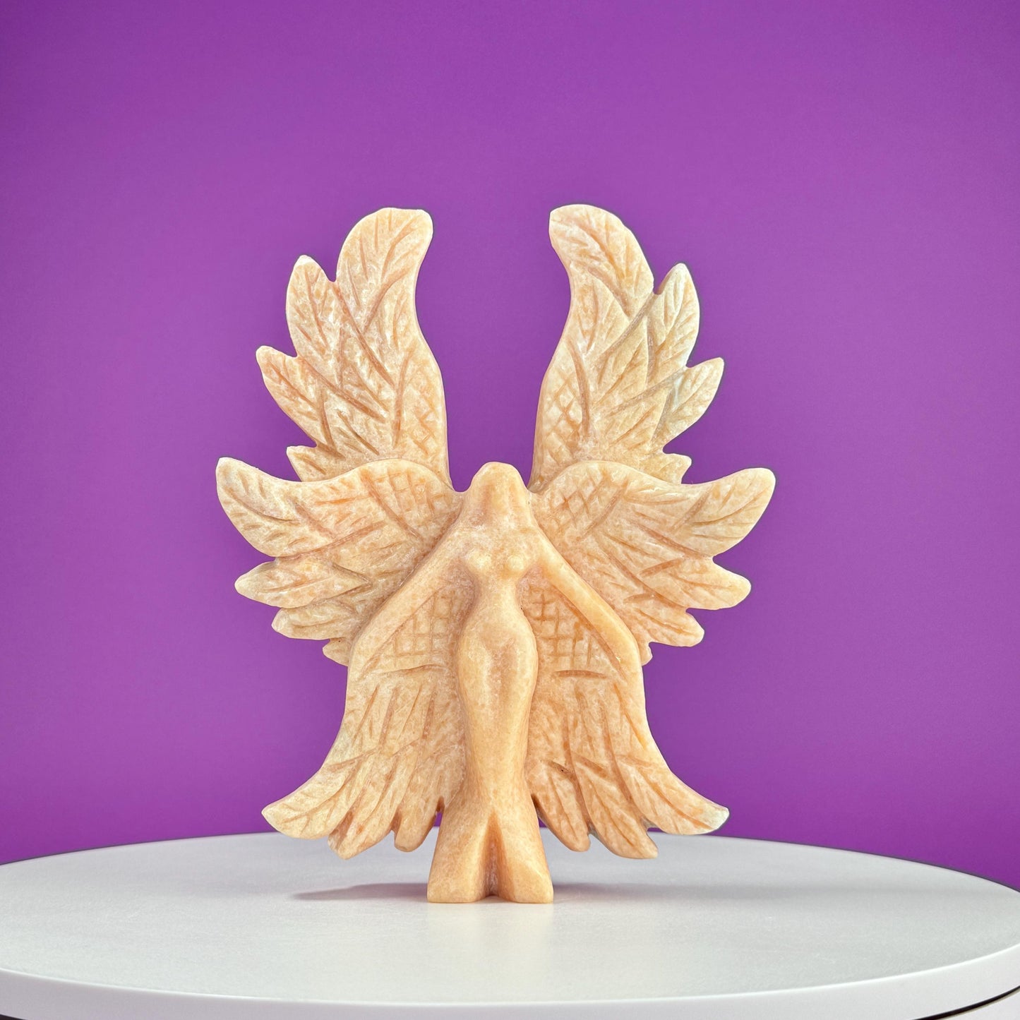 Sunstone Angel Carving