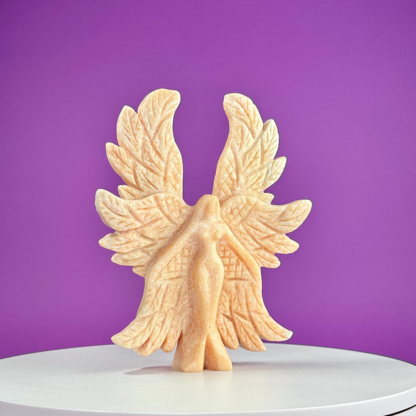Sunstone Angel Carving