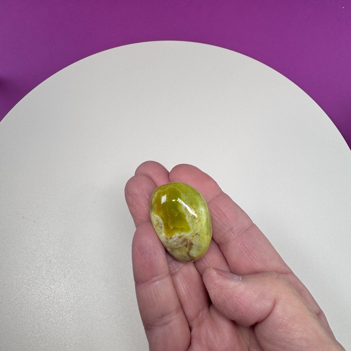 Green Opal Tumbled Stones