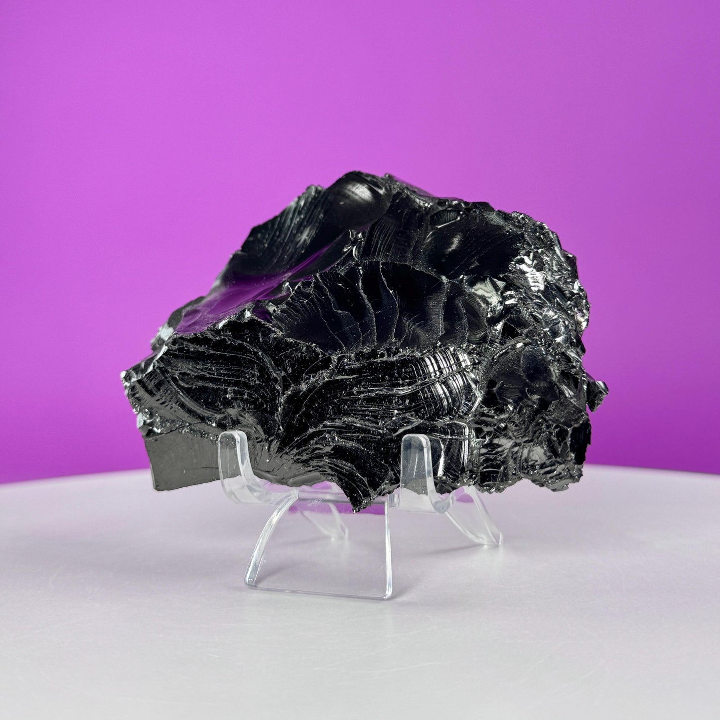 Elite Shungite Mineral (Columbia) (Includes Acrylic Stand)