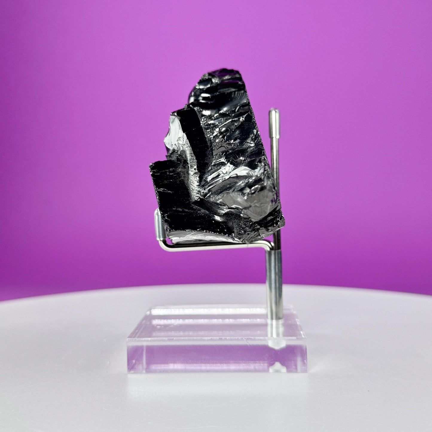 Elite Shungite Mineral (Columbia) (Includes Metal/Acrylic Stand)