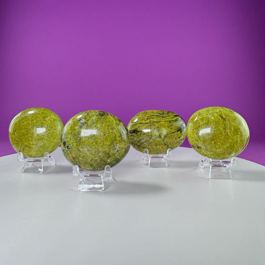 Green Opal Palm Stone