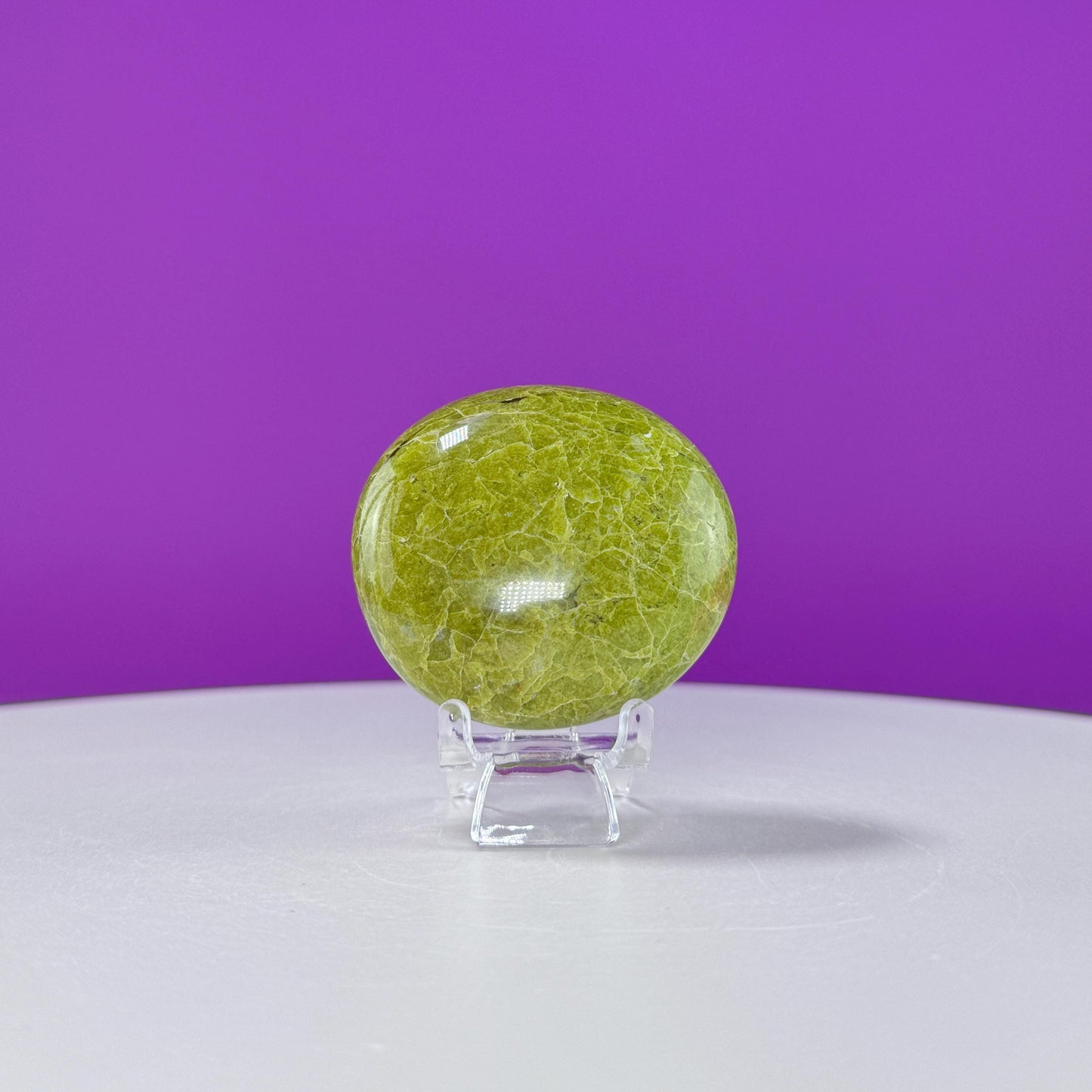 Green Opal Palm Stone