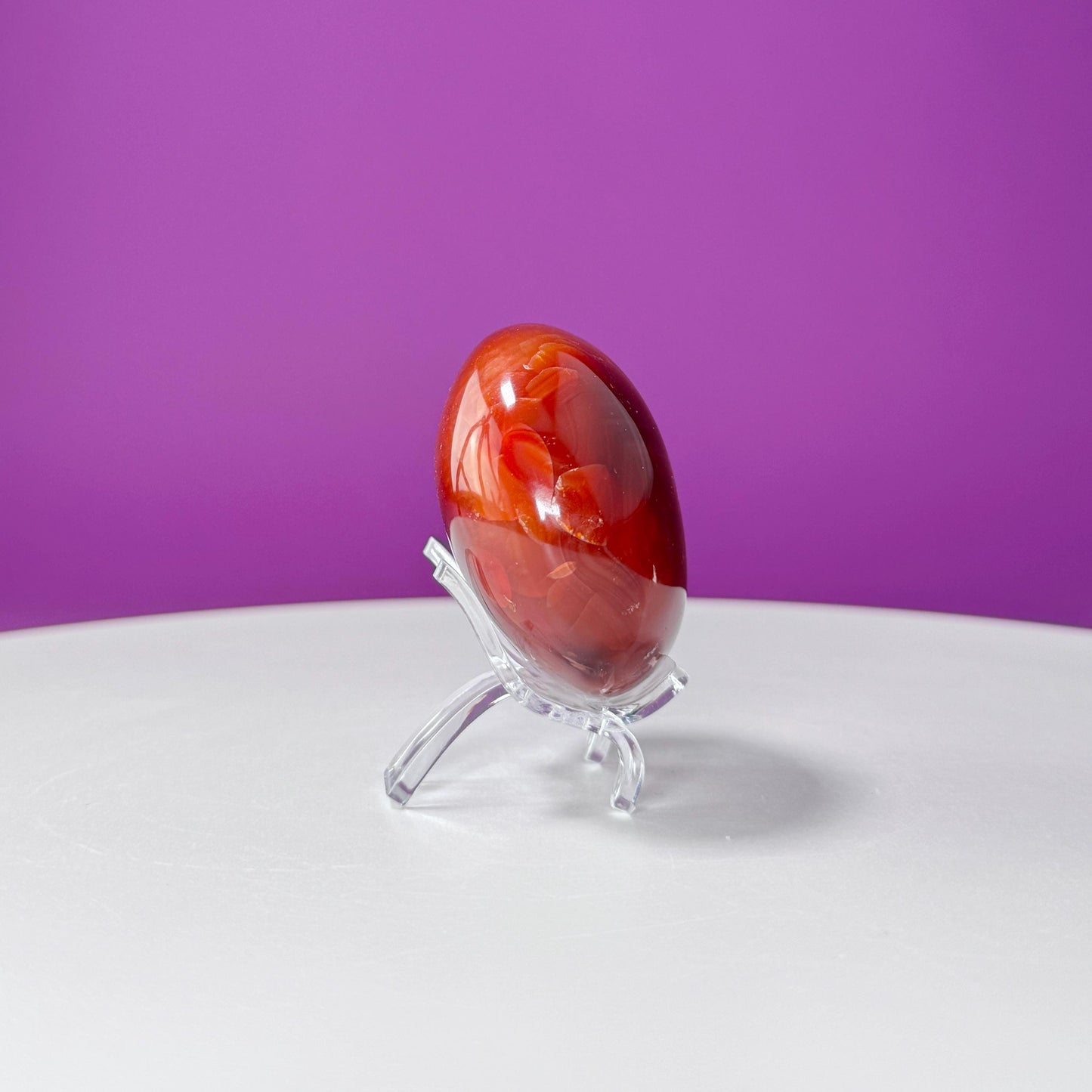 Carnelian Palm Stone