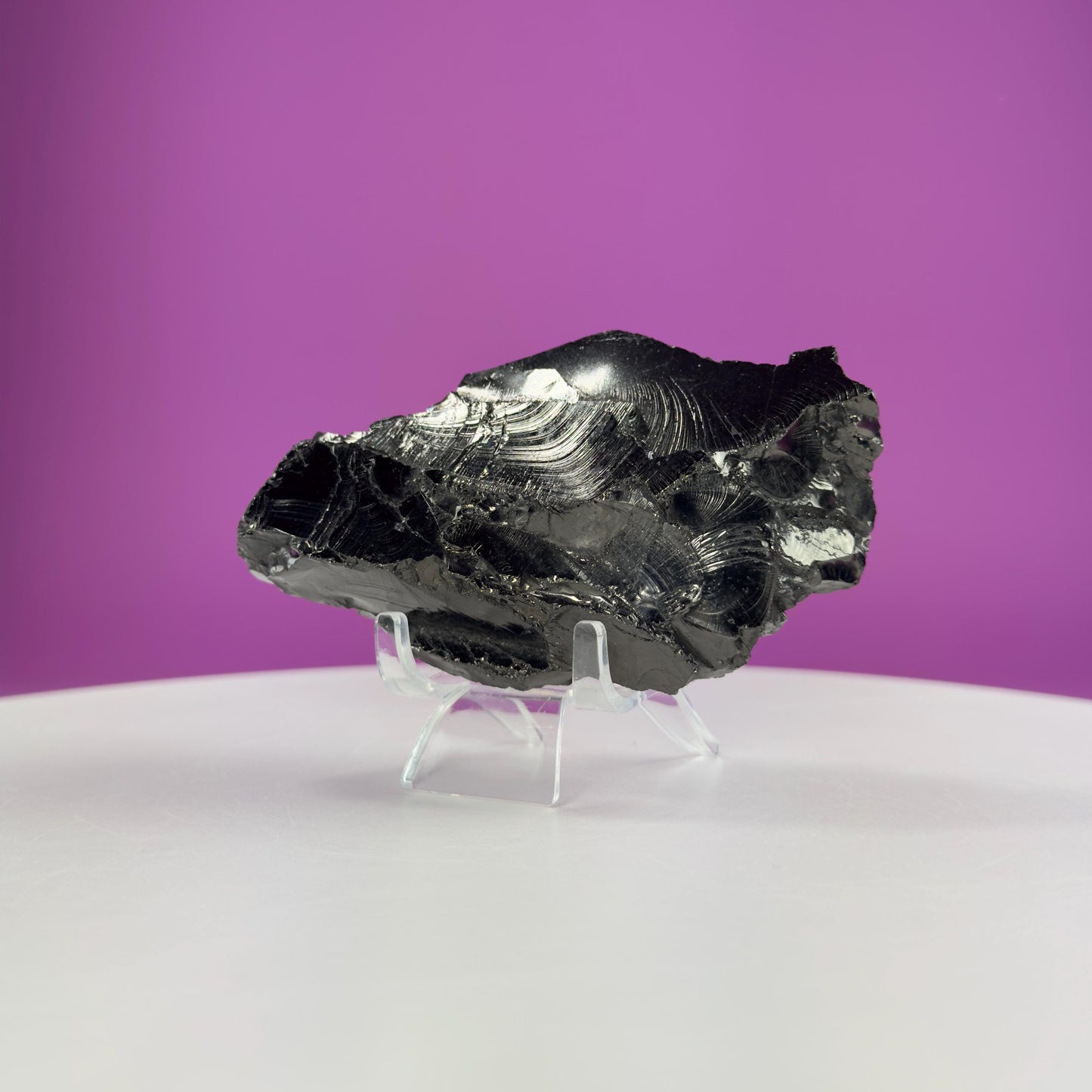 Elite Shungite Mineral (Columbia) (Includes Acrylic Stand)