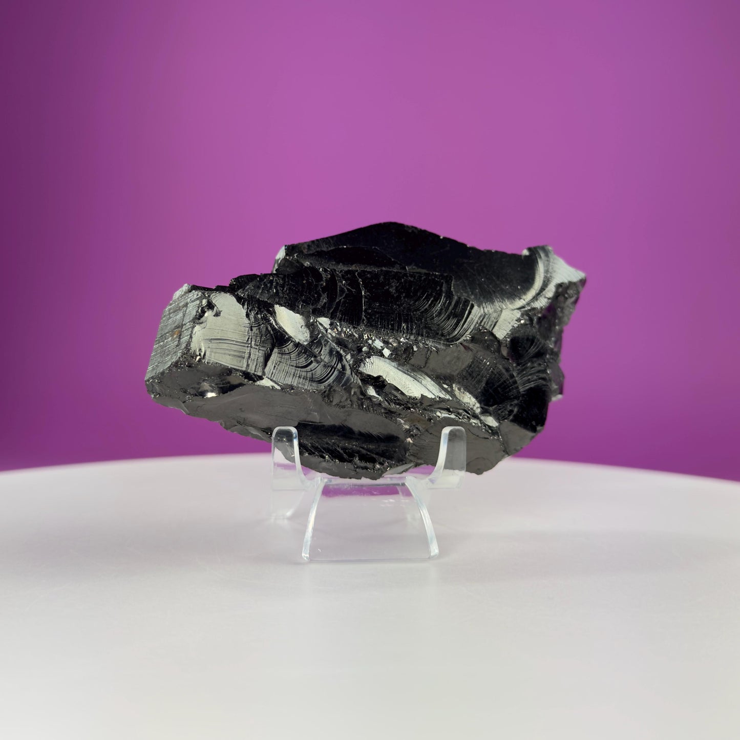 Elite Shungite Mineral (Columbia) (Includes Acrylic Stand)