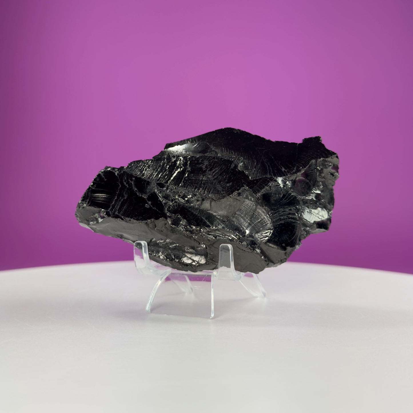 Elite Shungite Mineral (Columbia) (Includes Acrylic Stand)
