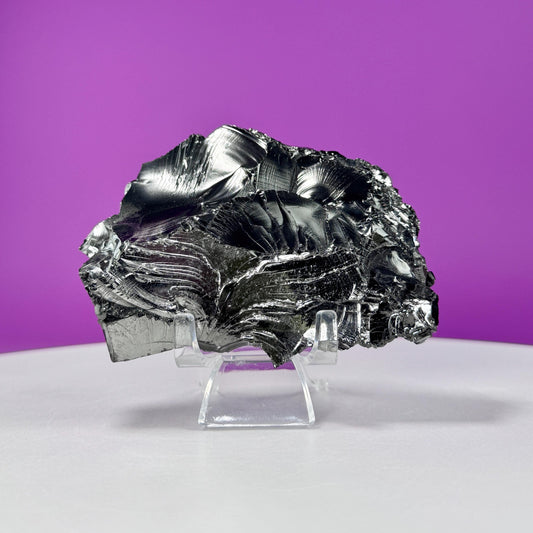 Elite Shungite Mineral (Columbia) (Includes Acrylic Stand)