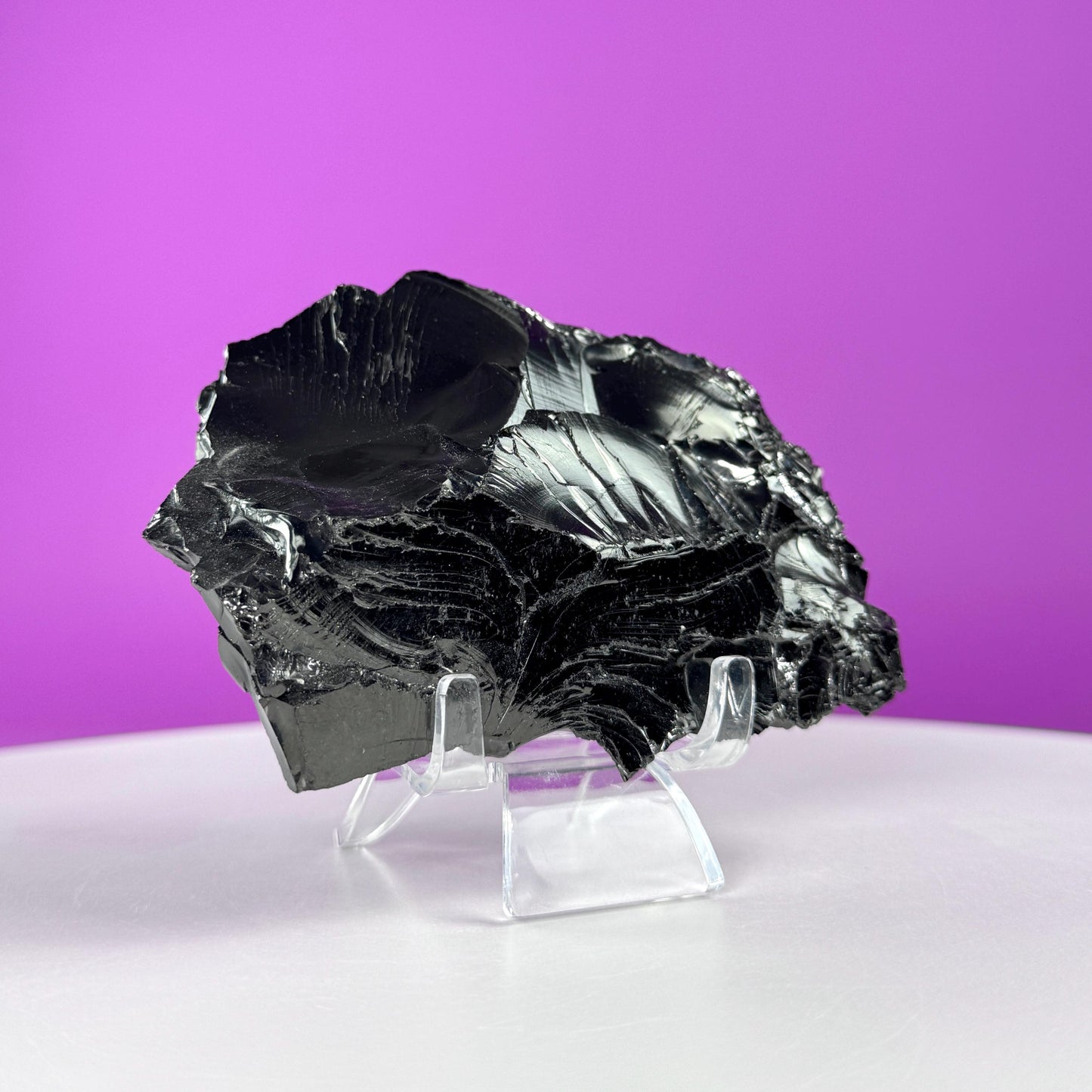 Elite Shungite Mineral (Columbia) (Includes Acrylic Stand)