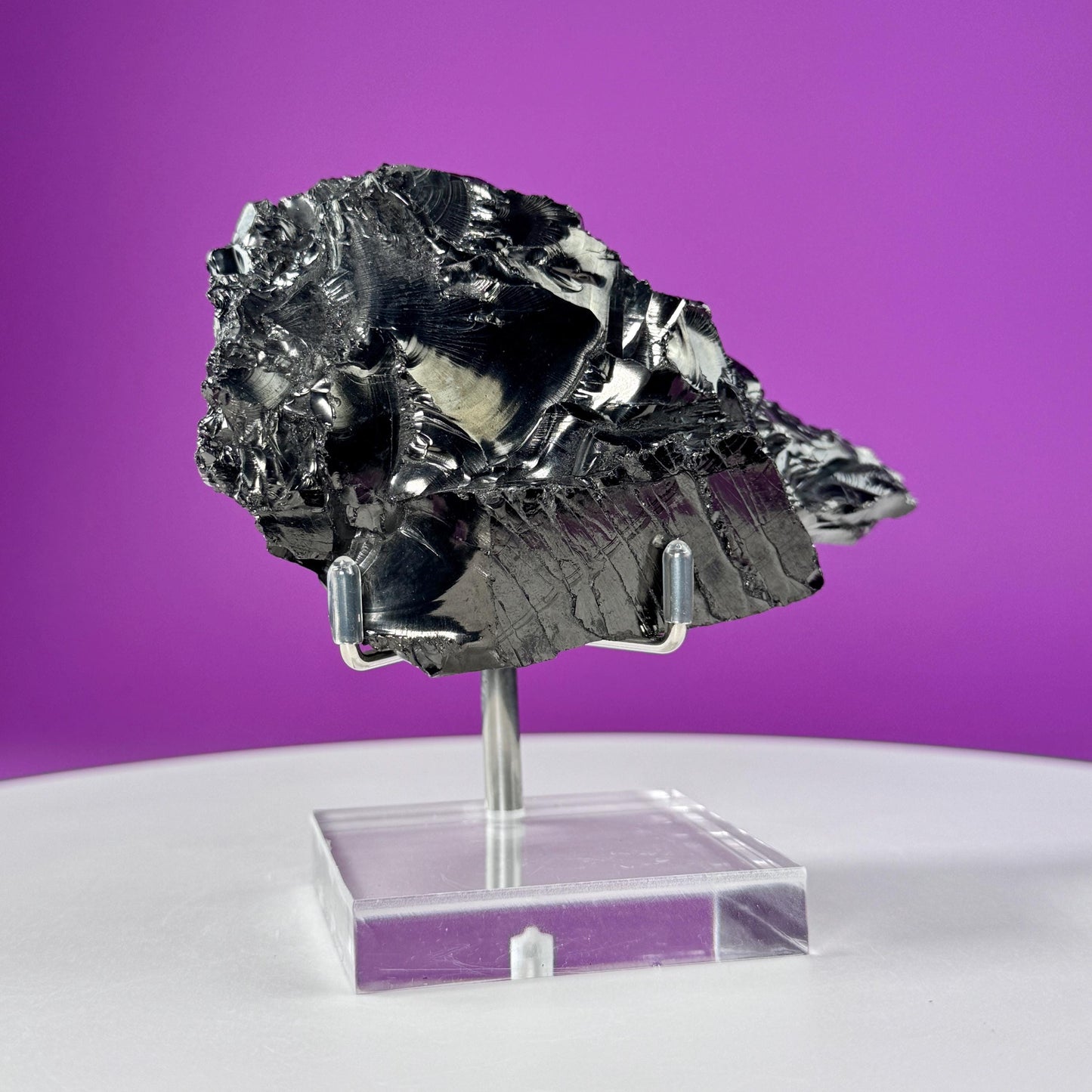 Elite Shungite Mineral (Columbia) (Includes Metal/Acrylic Stand)