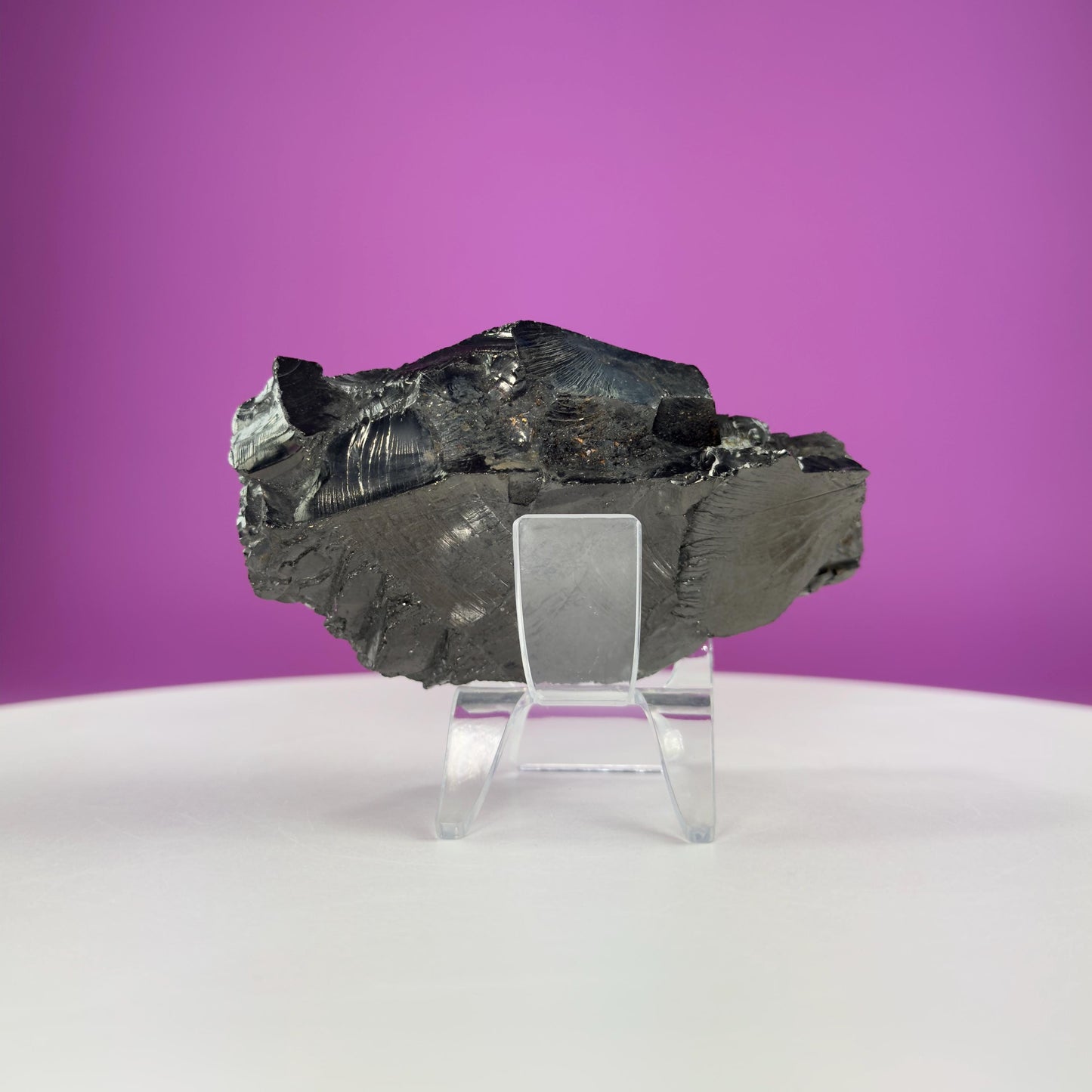 Elite Shungite Mineral (Columbia) (Includes Acrylic Stand)