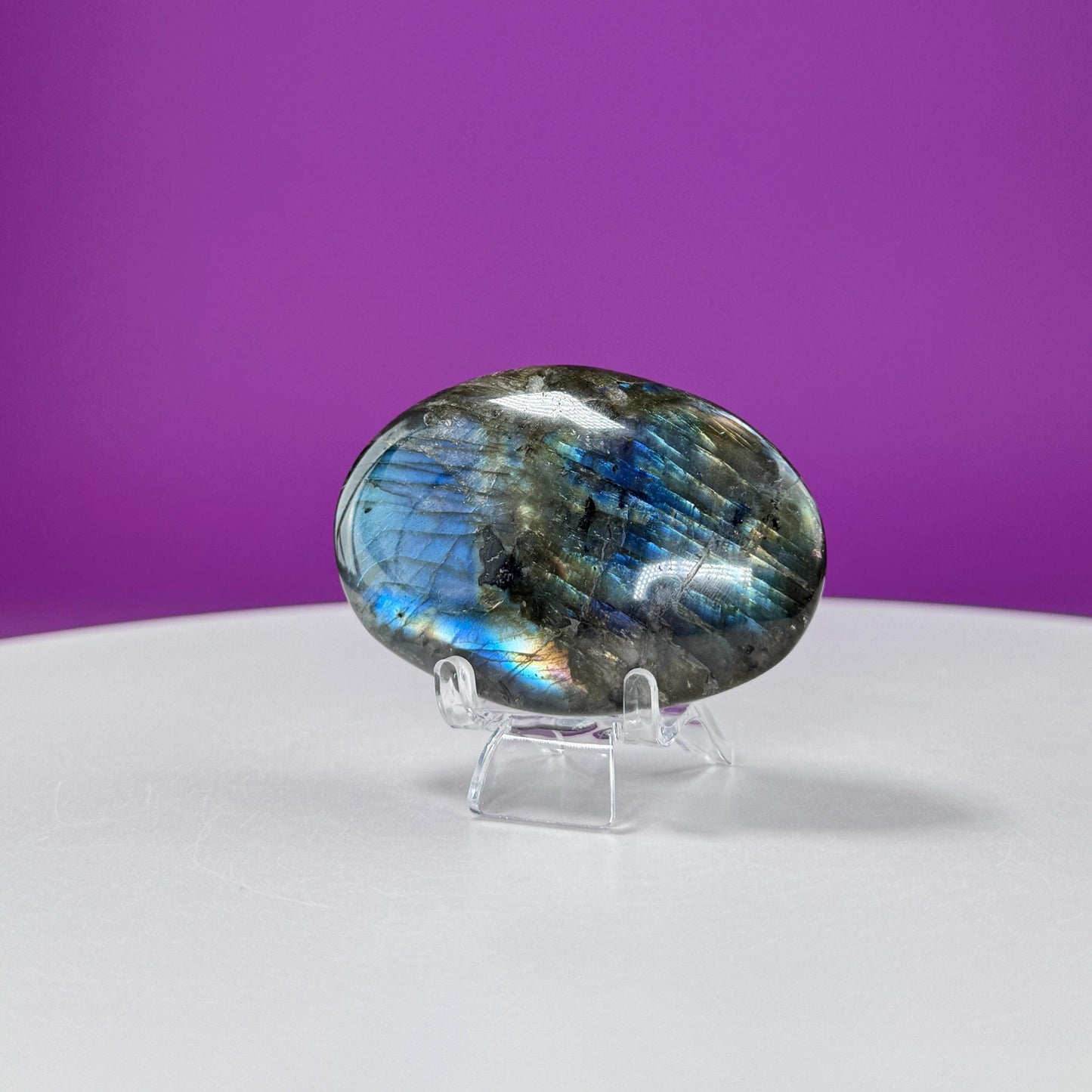 Labradorite Palm Stone