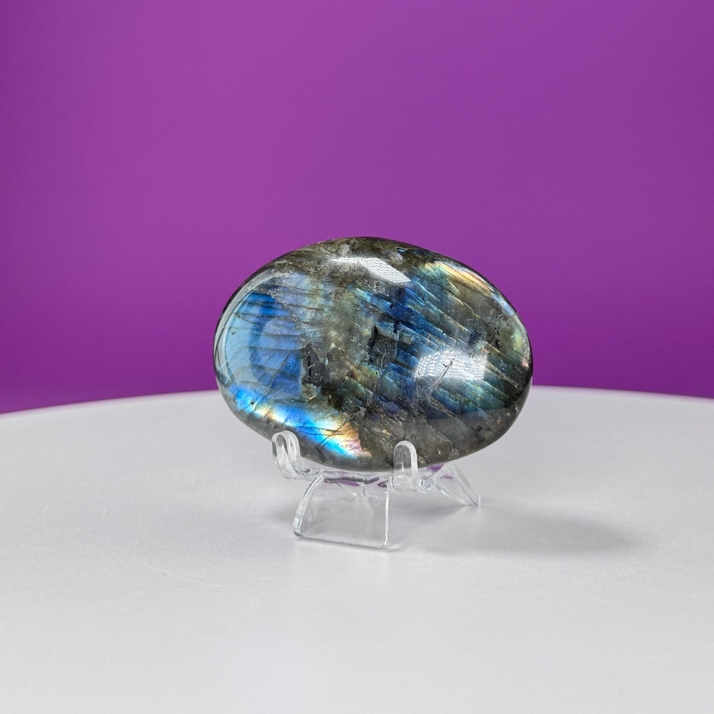 Labradorite Palm Stone