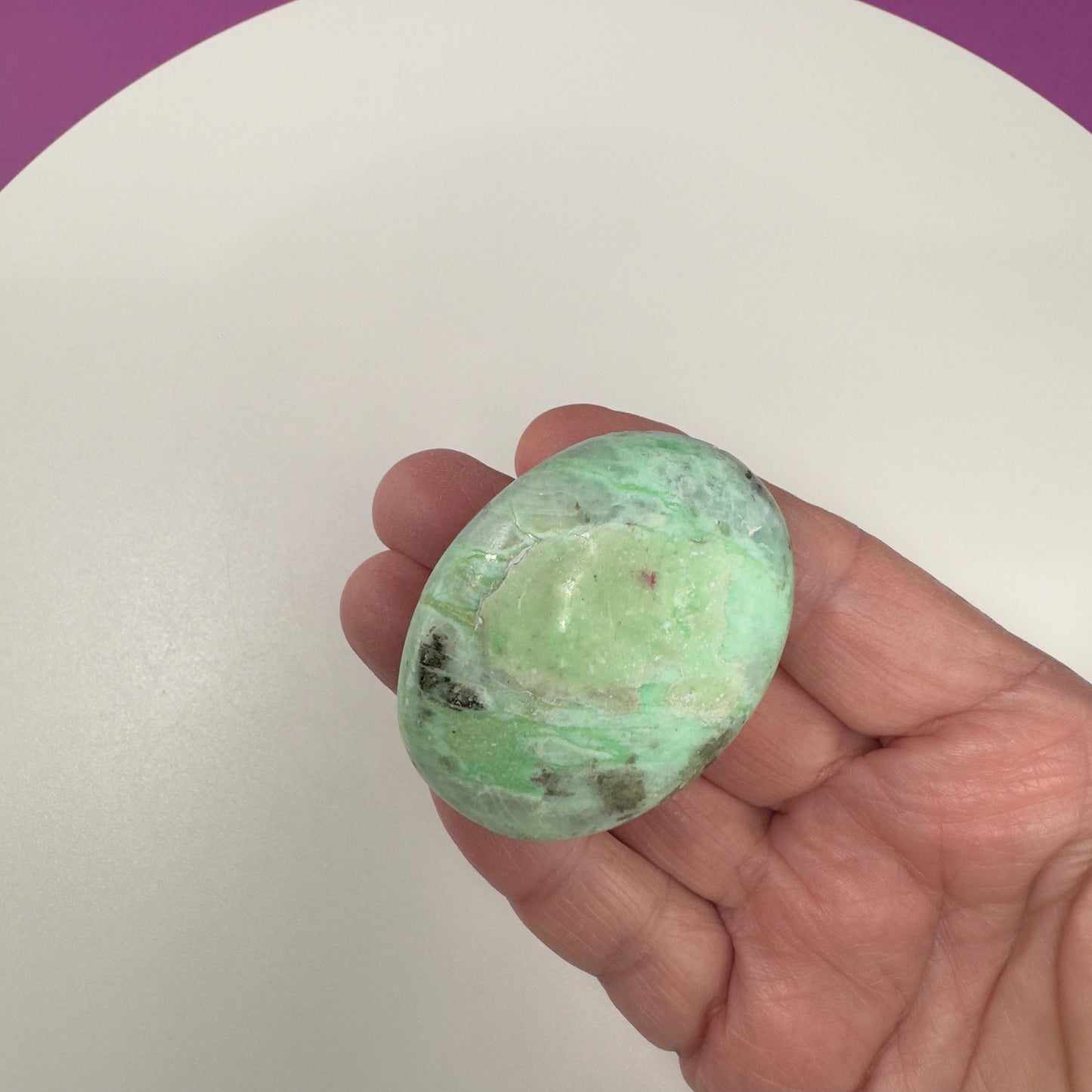 Garnierite Pocket Stone
