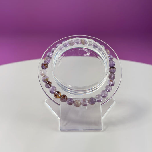 Super Seven Bracelet-6 Millimeter Beads