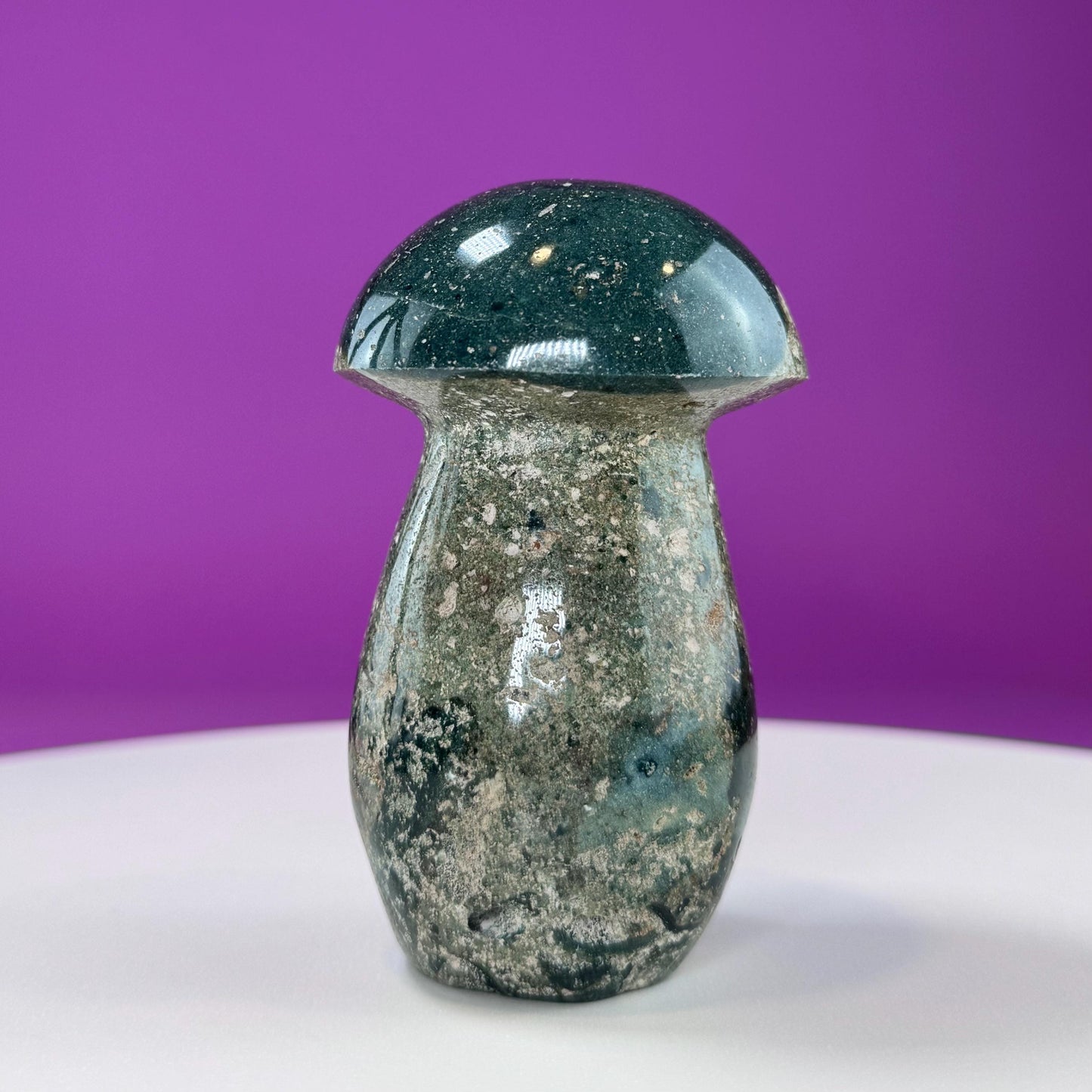 Jasper Mushroom Carving