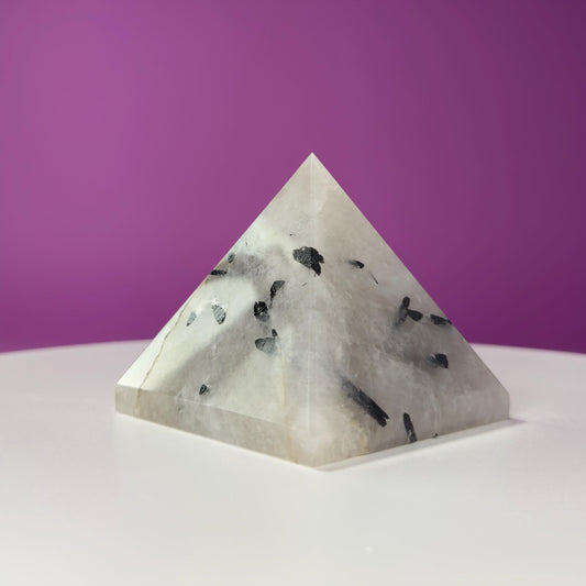 Tourmaline Quartz Pyramid