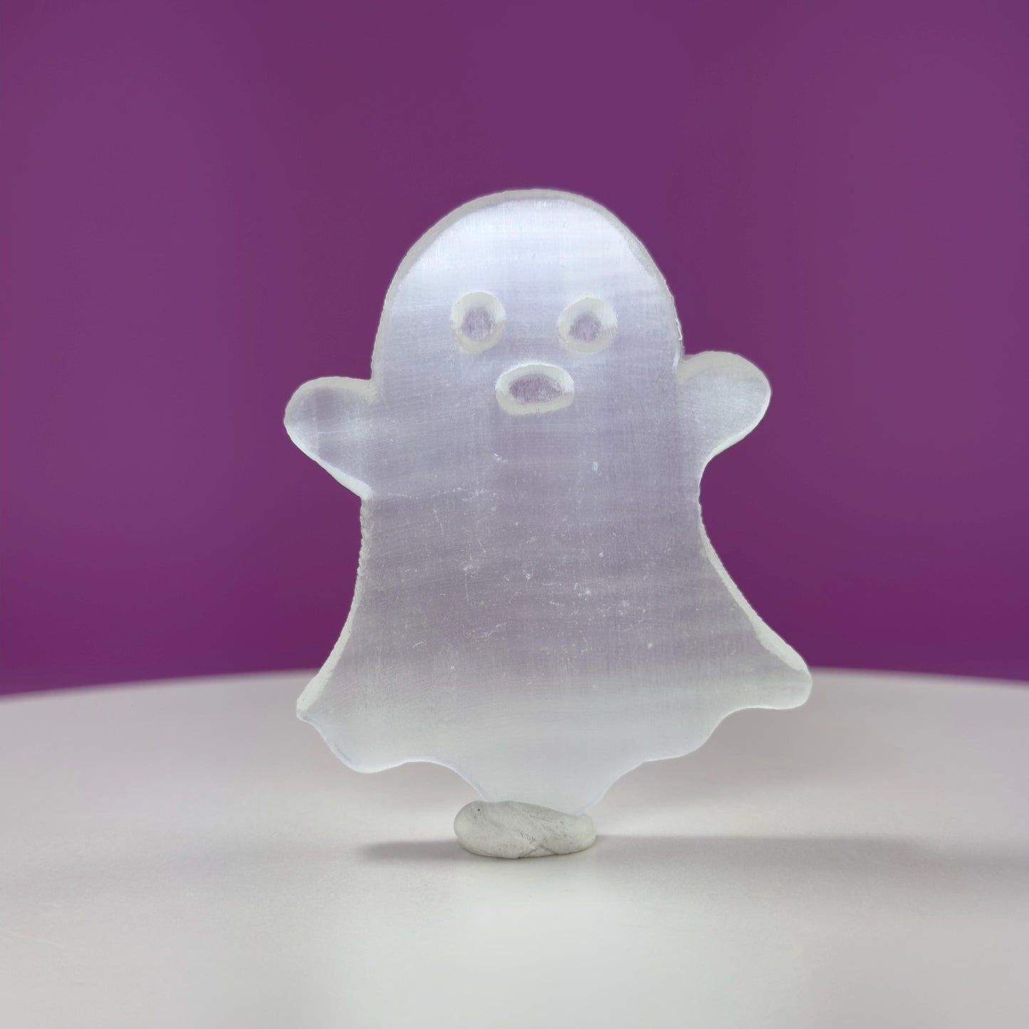 Selenite Ghost Carving