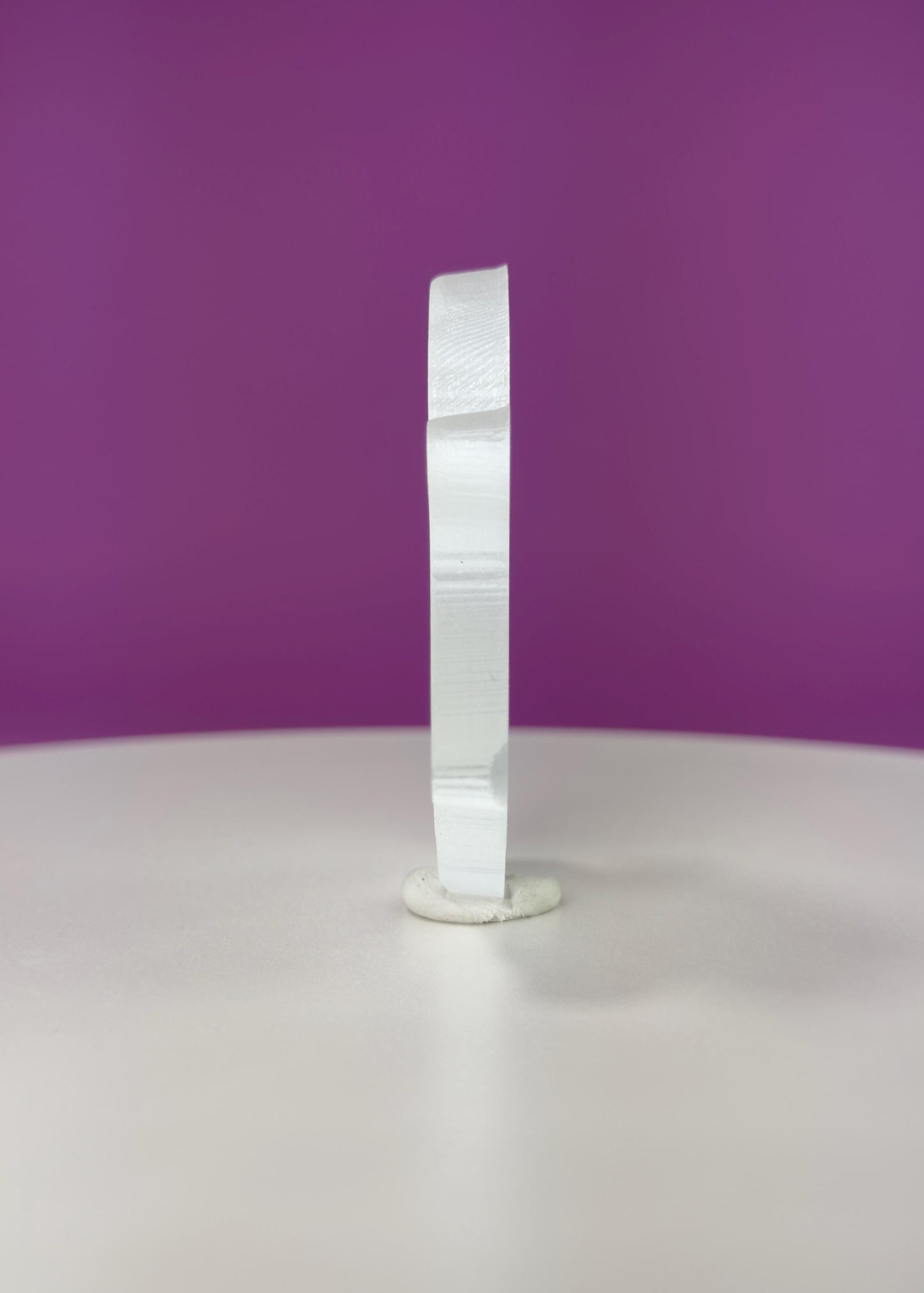 Selenite Ghost Carving