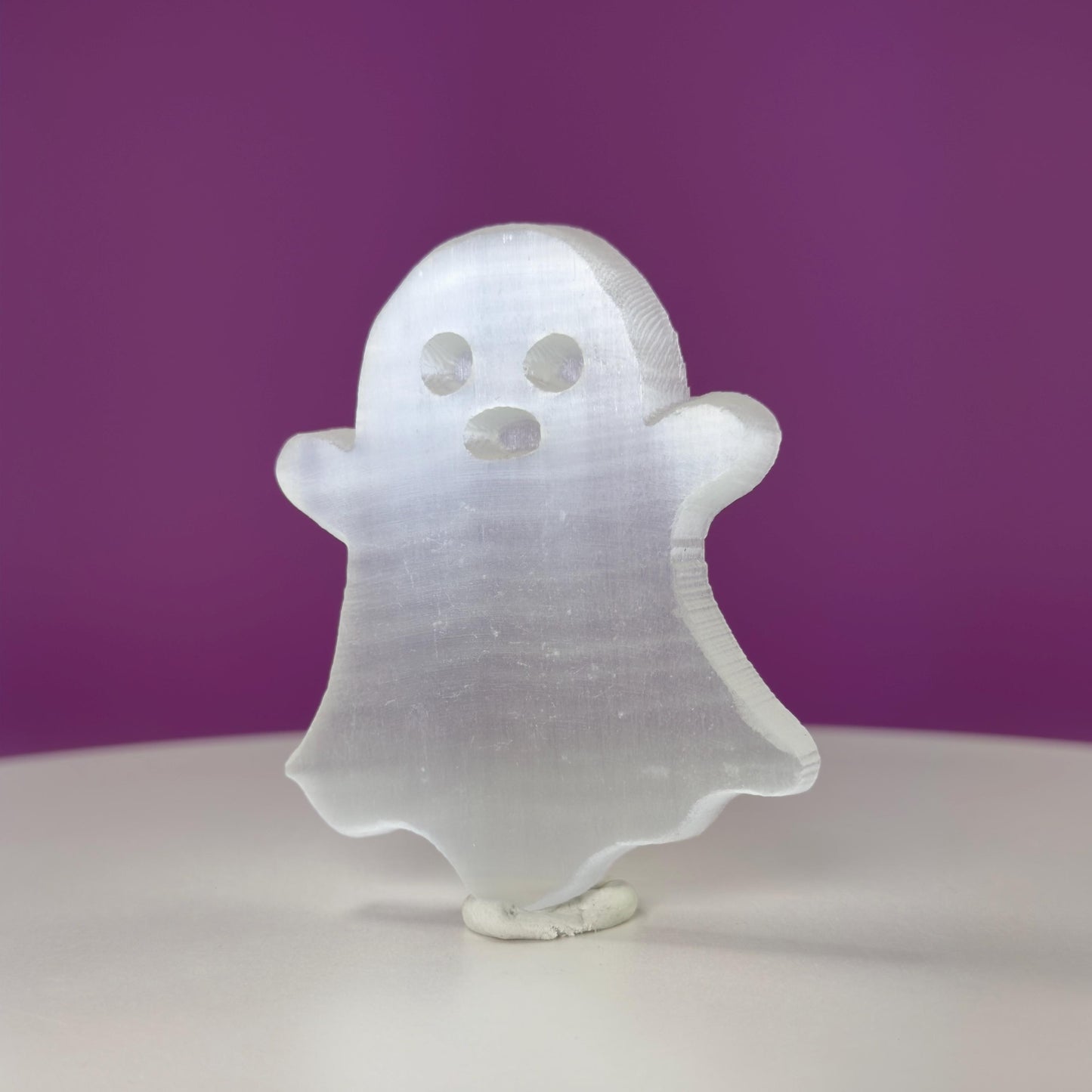 Selenite Ghost Carving