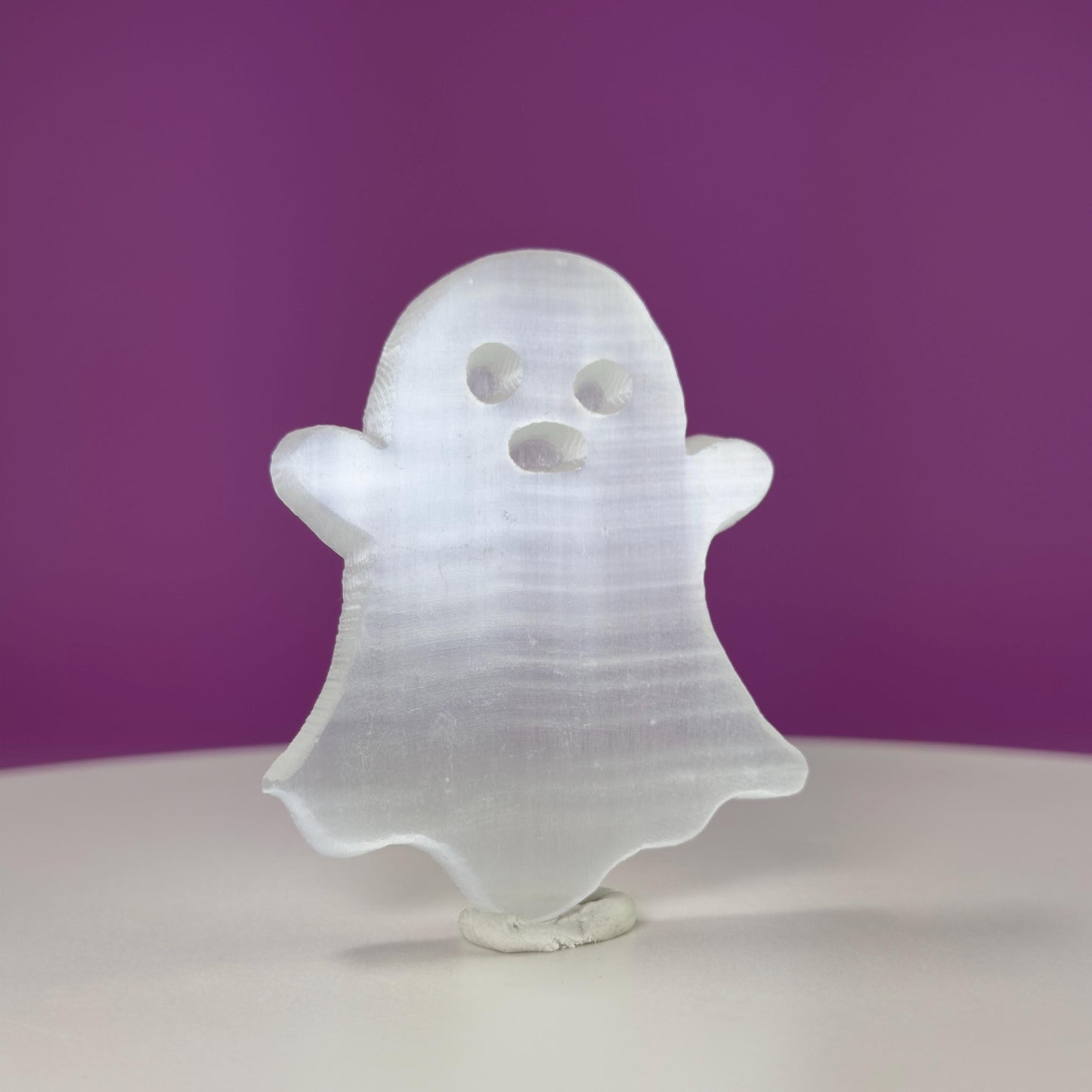 Selenite Ghost Carving