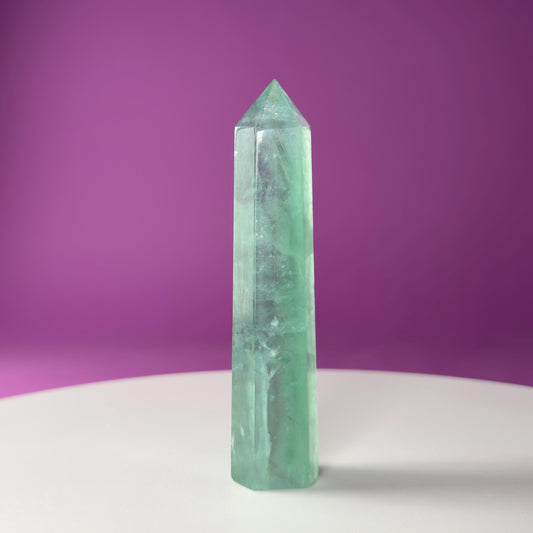 Green Fluorite Tower