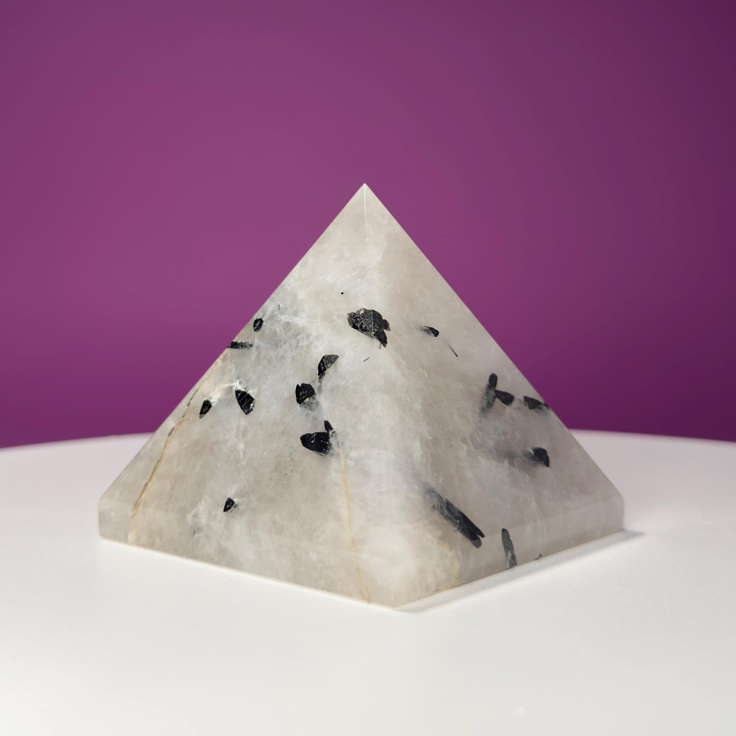 Tourmaline Quartz Pyramid
