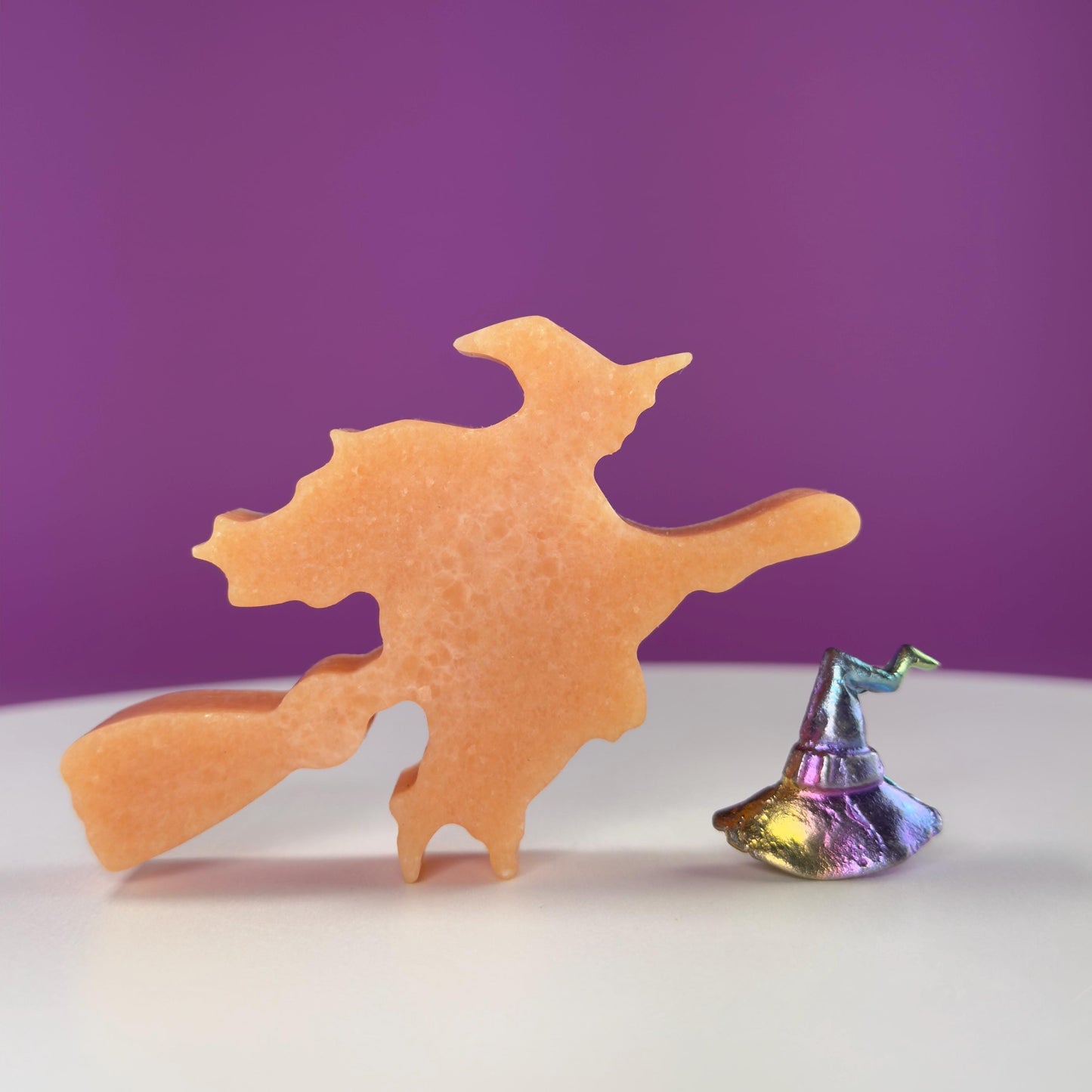 Orange Jade Witch and Aura Bismuth Witch Hat Bundle