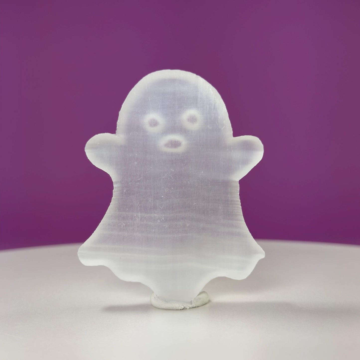 Selenite Ghost Carving