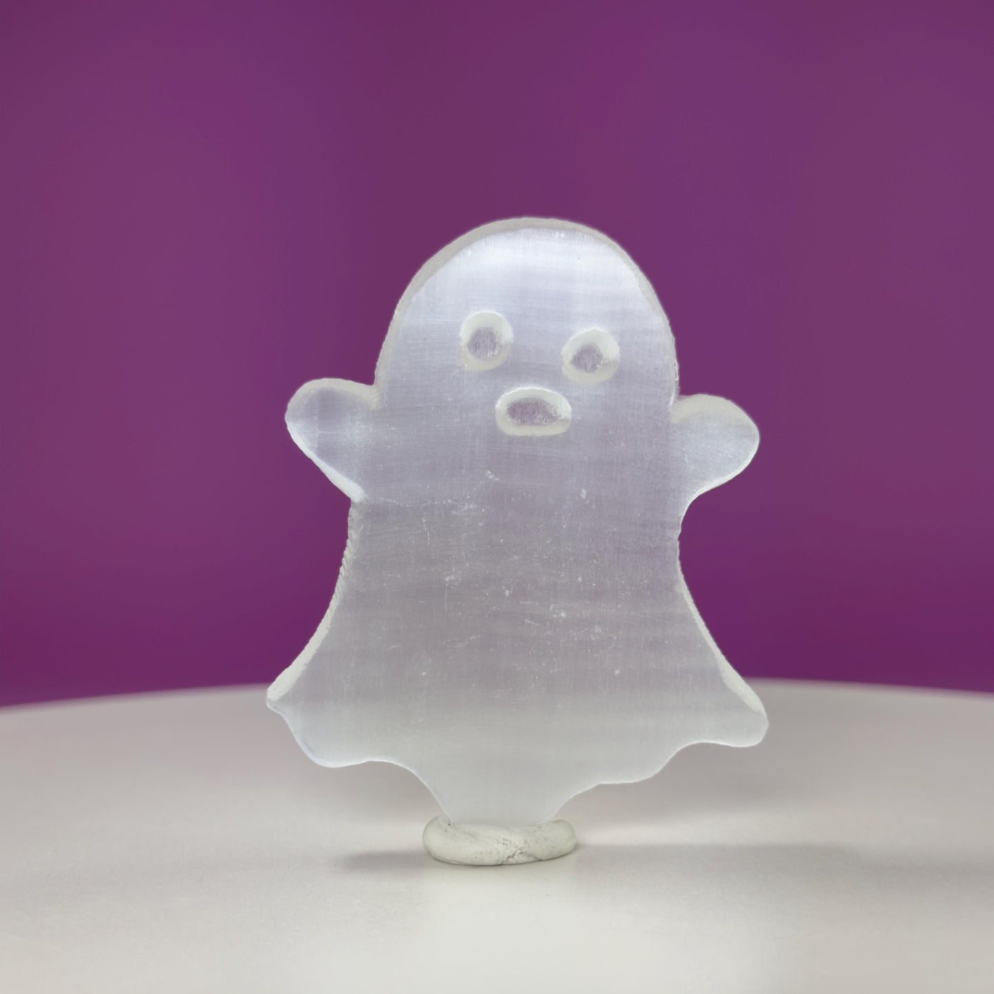 Selenite Ghost Carving
