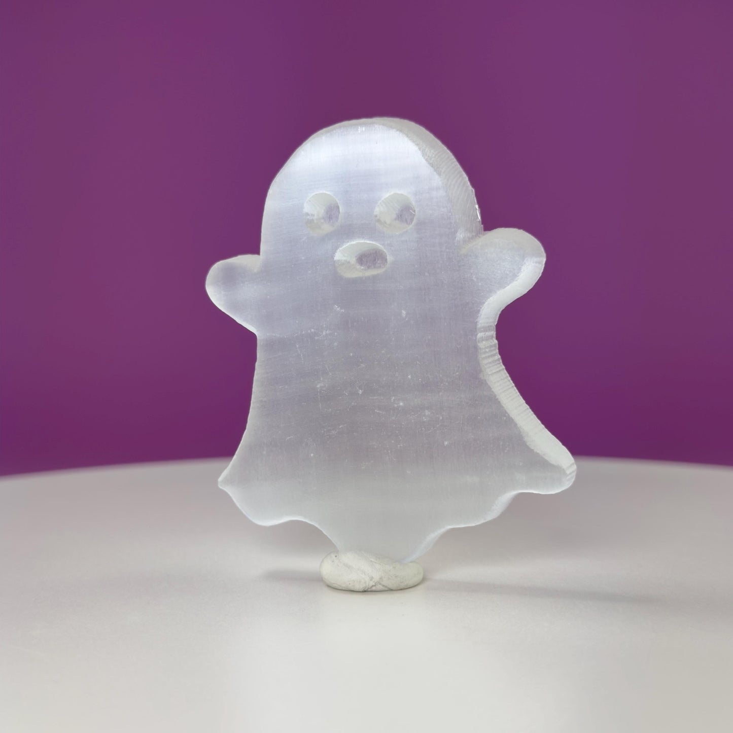 Selenite Ghost Carving