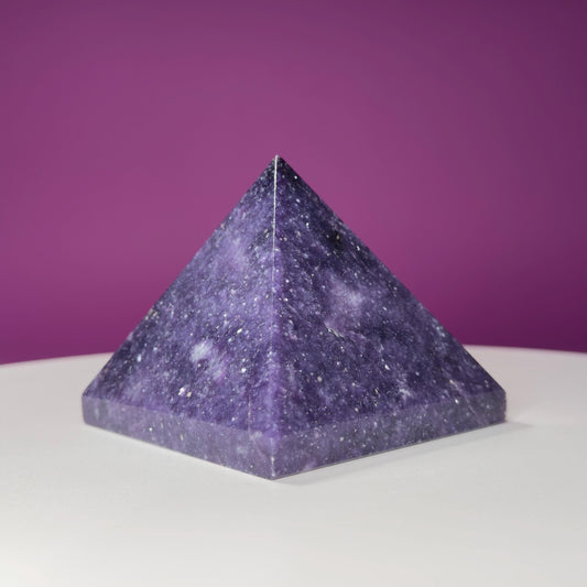 Lepidolite Pyramid