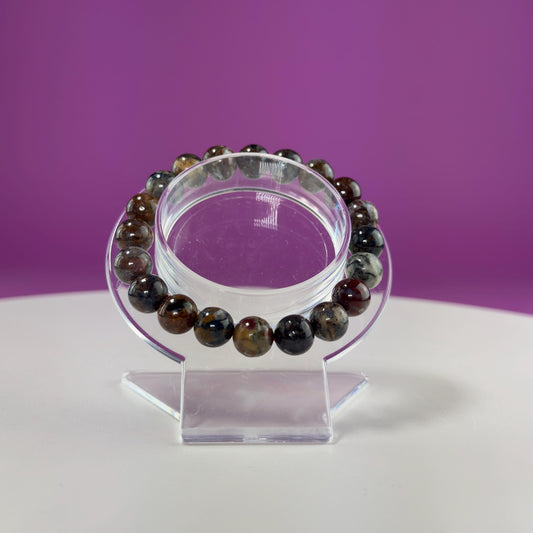 Pietersite Bracelet-8 Millimeter Beads