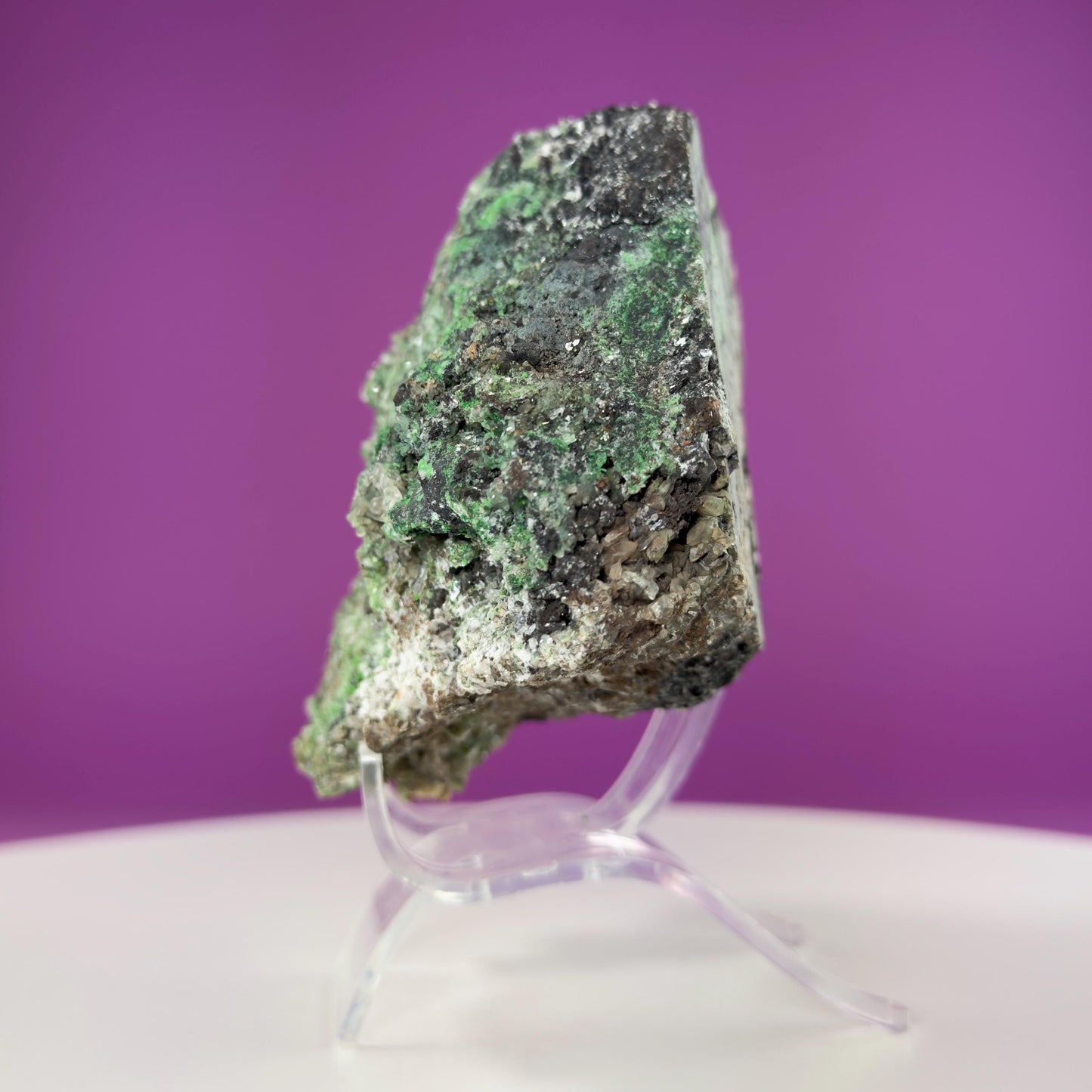 Conichalcite Specimen (Mexico) (Includes Stand)