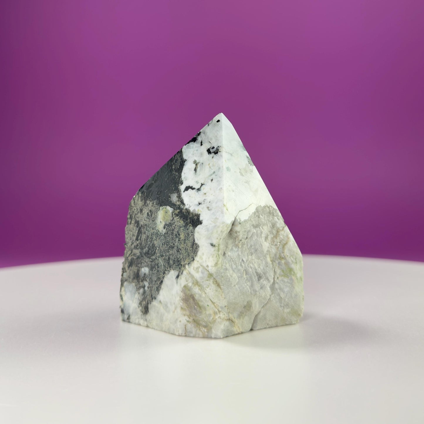 Rainbow Moonstone Top Polished Point