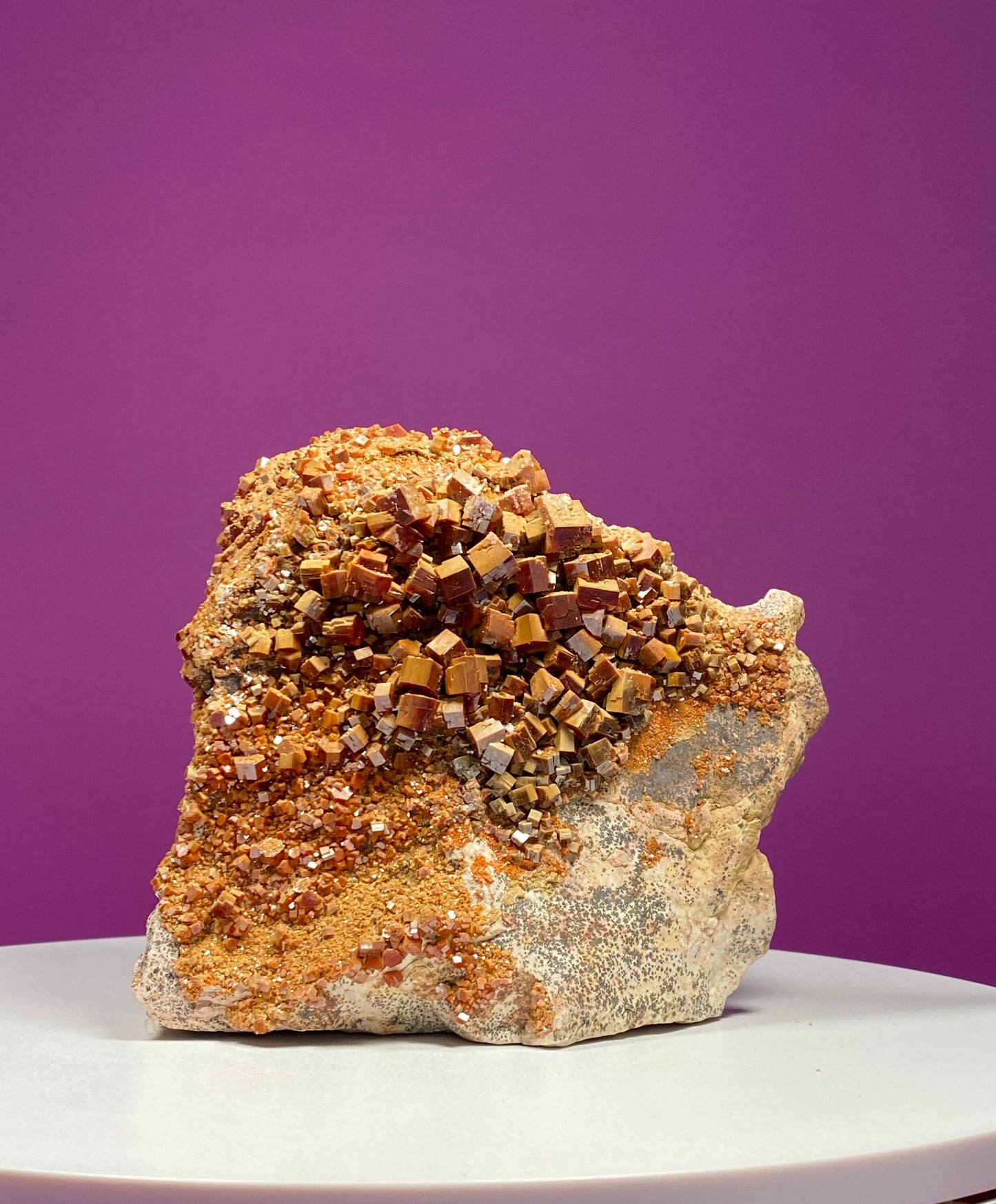 Vanadinite Cluster Stone, Large 3.5 Pound Vanadinite