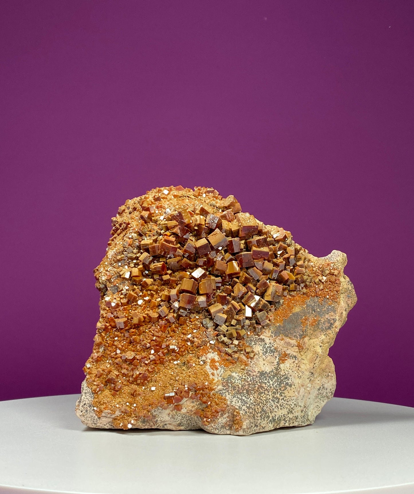 Vanadinite Cluster Stone, Large 3.5 Pound Vanadinite