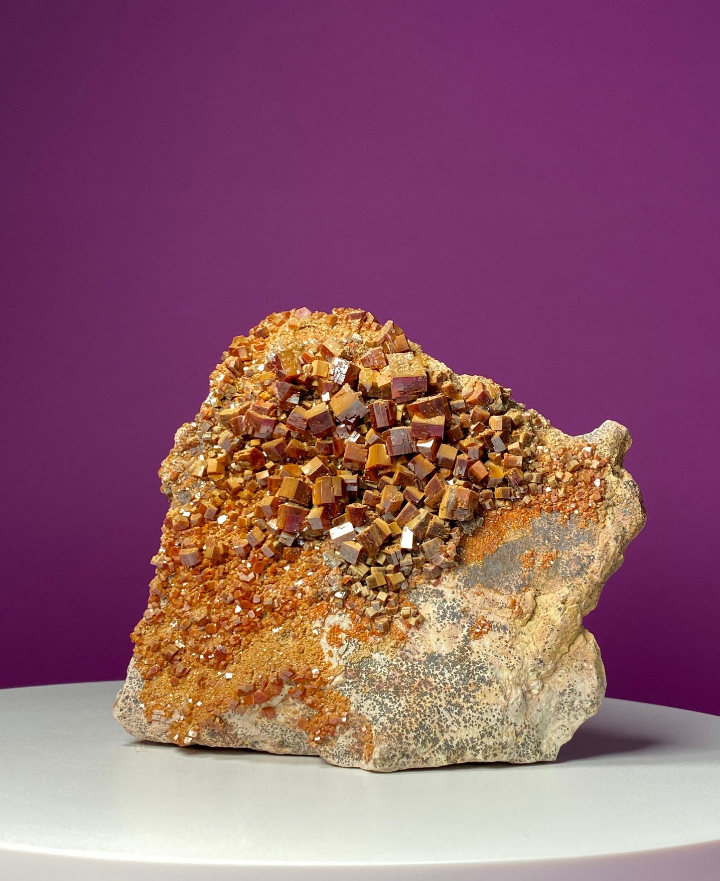 Vanadinite Cluster Stone, Large 3.5 Pound Vanadinite