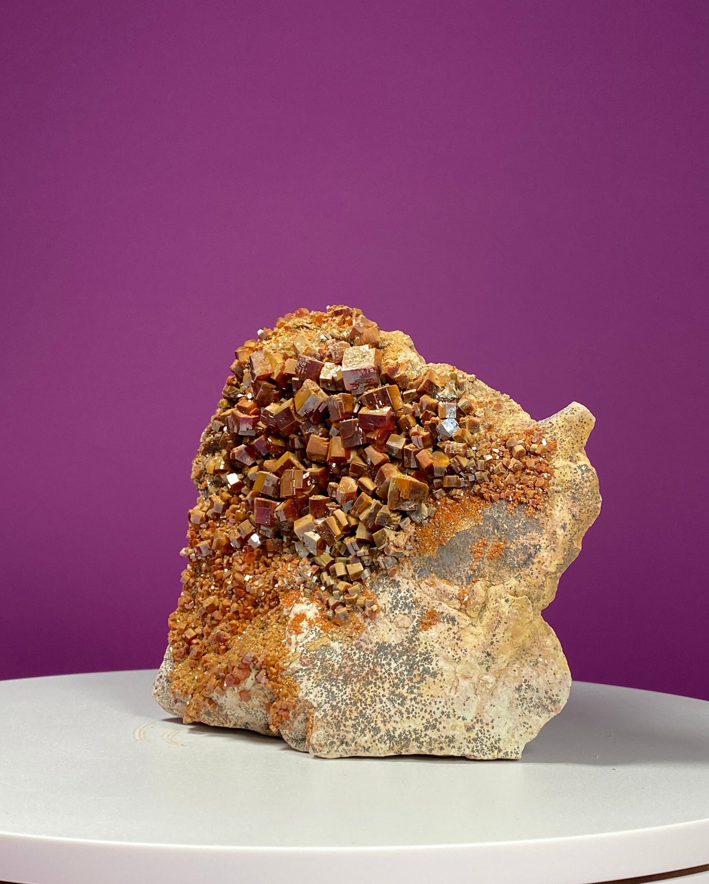 Vanadinite Cluster Stone, Large 3.5 Pound Vanadinite