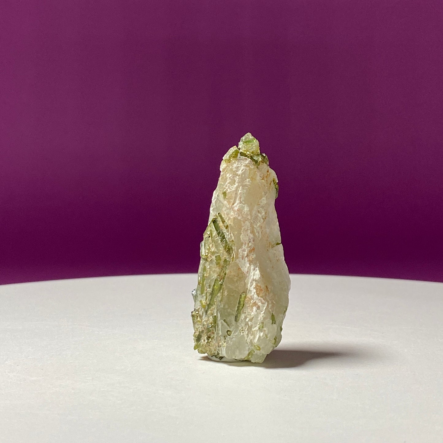 Green Tourmaline & Himalayan Quartz, Tulga Mine, Gilgit-Baltistan, Pakistan