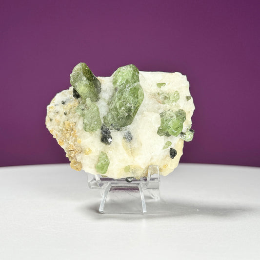 Diopside Specimen (Includes Acrylic Stand)