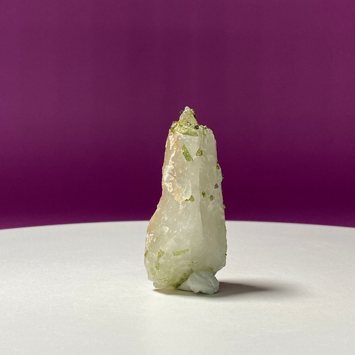 Green Tourmaline & Himalayan Quartz, Tulga Mine, Gilgit-Baltistan, Pakistan