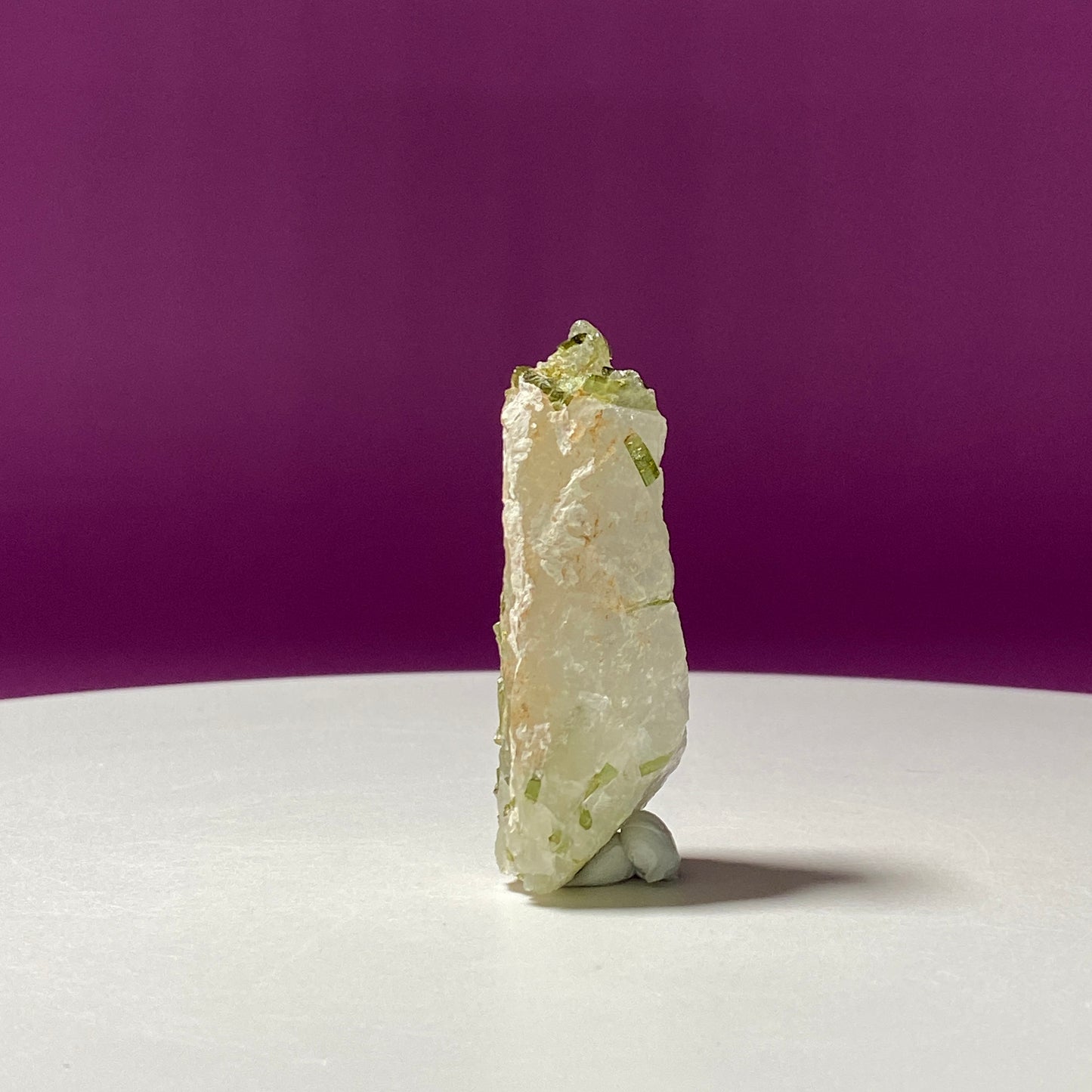Green Tourmaline & Himalayan Quartz, Tulga Mine, Gilgit-Baltistan, Pakistan