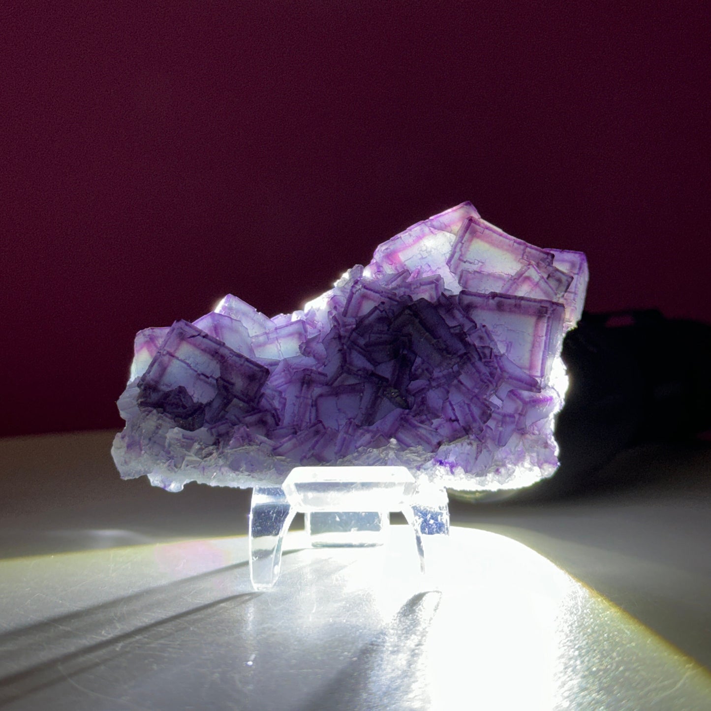 Purple Fluorite Cluster (China)